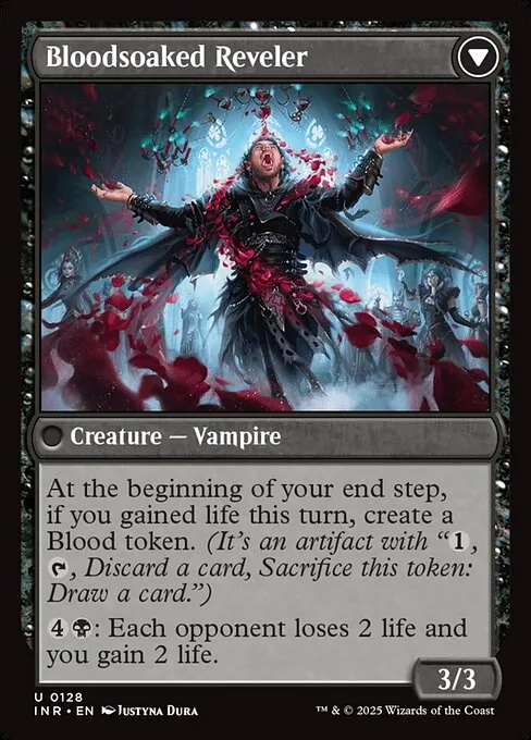 Restless Bloodseeker // Bloodsoaked Reveler - Foil