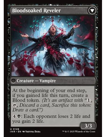 Restless Bloodseeker // Bloodsoaked Reveler - Foil