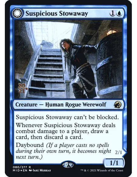 Suspicious Stowaway // Seafaring Werewolf - Foil