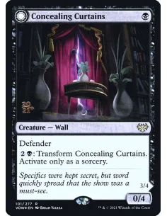 Concealing Curtains // Revealing Eye - Foil