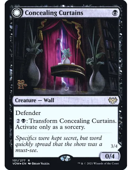 Concealing Curtains // Revealing Eye - Foil