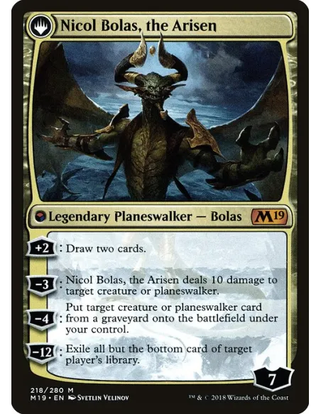 Nicol Bolas, the Ravager // Nicol Bolas, the Arisen - Foil