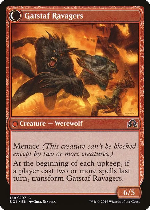 Gatstaf Arsonists // Gatstaf Ravagers - Foil
