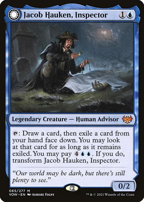 Jacob Hauken, Inspector // Hauken's Insight - Foil