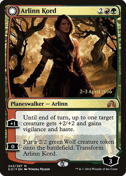 Arlinn Kord // Arlinn, Embraced by the Moon - Foil