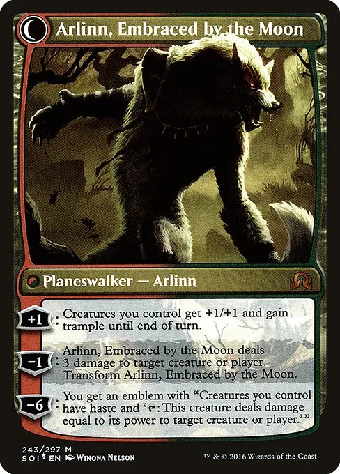Arlinn Kord // Arlinn, Embraced by the Moon - Foil