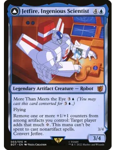 Jetfire, Ingenious Scientist // Jetfire, Air Guardian - Foil