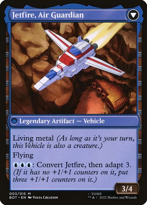 Jetfire, Ingenious Scientist // Jetfire, Air Guardian - Foil