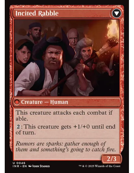 Town Gossipmonger // Incited Rabble