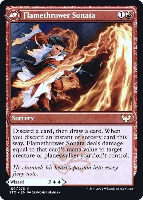 Torrent Sculptor // Flamethrower Sonata - Foil