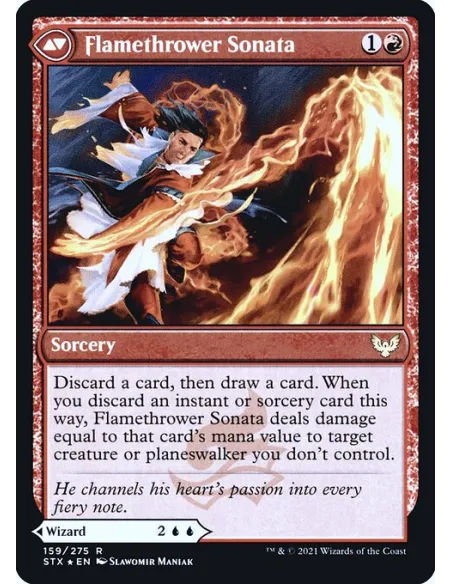 Torrent Sculptor // Flamethrower Sonata - Foil