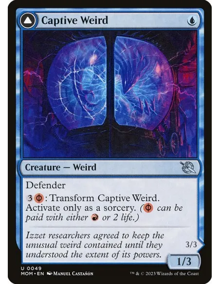Captive Weird // Compleated Conjurer - Foil