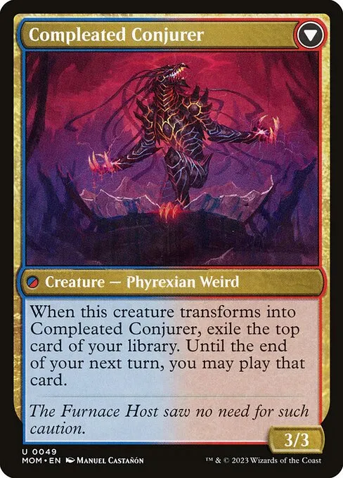 Captive Weird // Compleated Conjurer - Foil