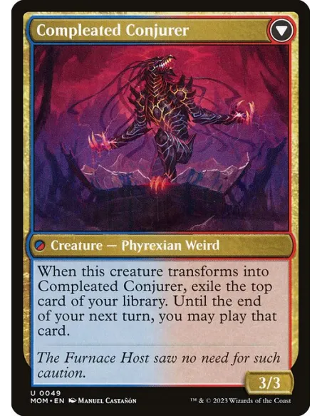 Captive Weird // Compleated Conjurer - Foil