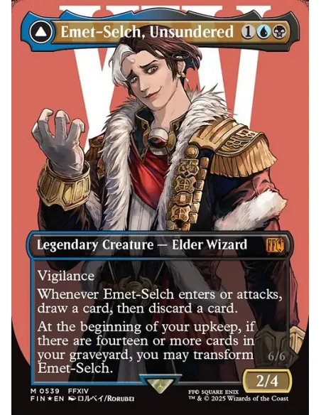 Emet-Selch, Unsundered // Hades, Sorcerer of Eld - Foil