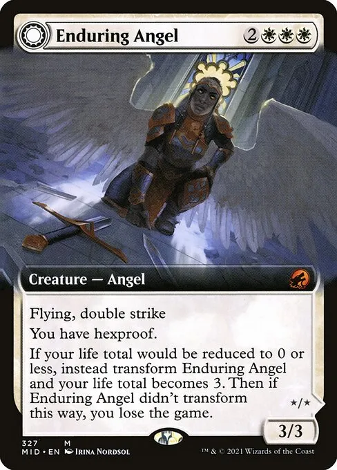 Enduring Angel // Angelic Enforcer - Foil