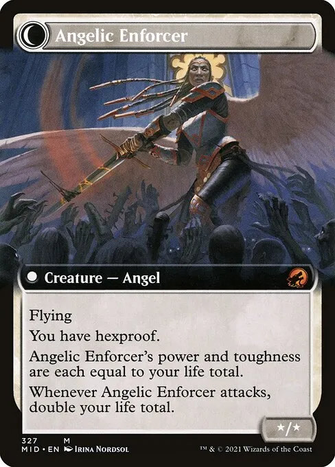 Enduring Angel // Angelic Enforcer - Foil