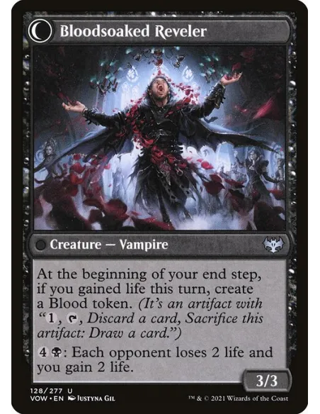 Restless Bloodseeker // Bloodsoaked Reveler