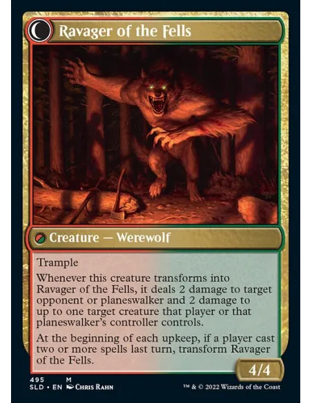 Huntmaster of the Fells // Ravager of the Fells - Foil