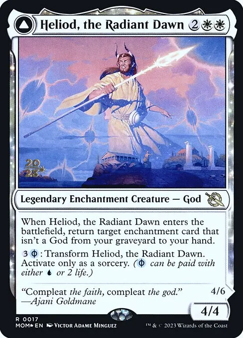 Heliod, the Radiant Dawn // Heliod, the Warped Eclipse - Foil