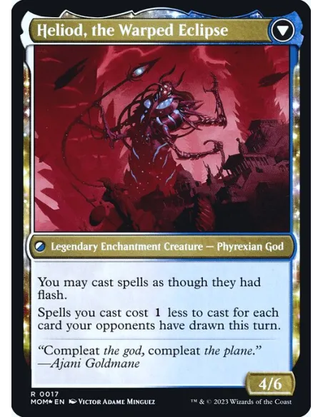Heliod, the Radiant Dawn // Heliod, the Warped Eclipse - Foil
