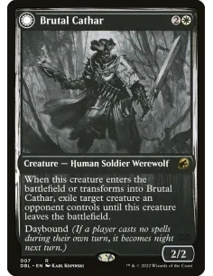 Brutal Cathar // Moonrage Brute - Foil