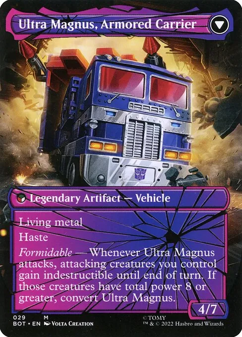 Ultra Magnus, Tactician // Ultra Magnus, Armored Carrier - Foil