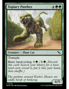 Topiary Panther - Foil