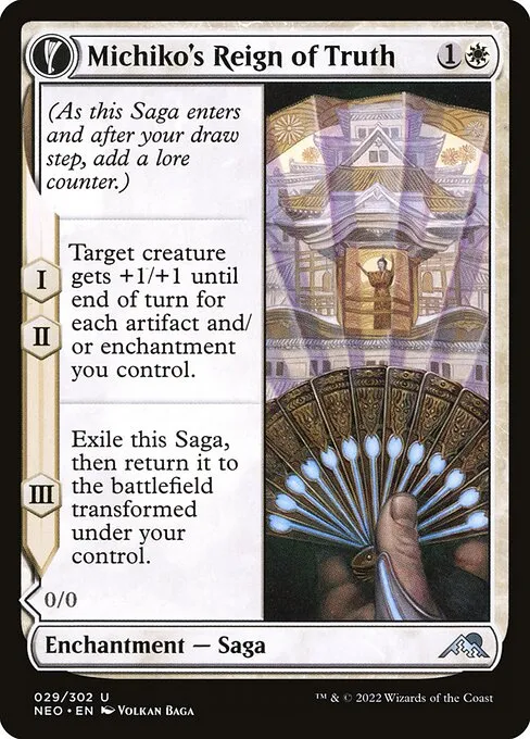 Michiko's Reign of Truth // Portrait of Michiko - Foil