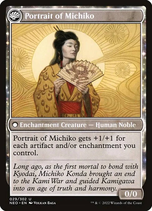 Michiko's Reign of Truth // Portrait of Michiko - Foil
