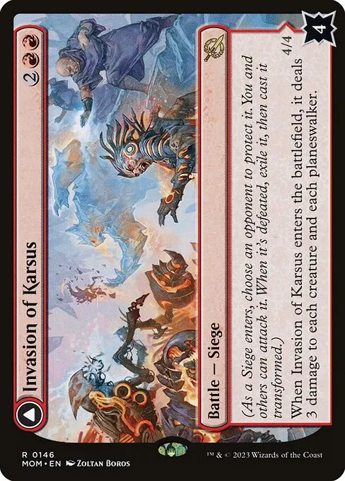 Invasion of Karsus // Refraction Elemental - Foil