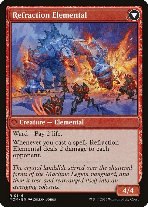 Invasion of Karsus // Refraction Elemental - Foil