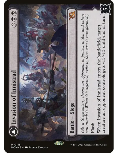 Invasion of Innistrad // Deluge of the Dead - Foil