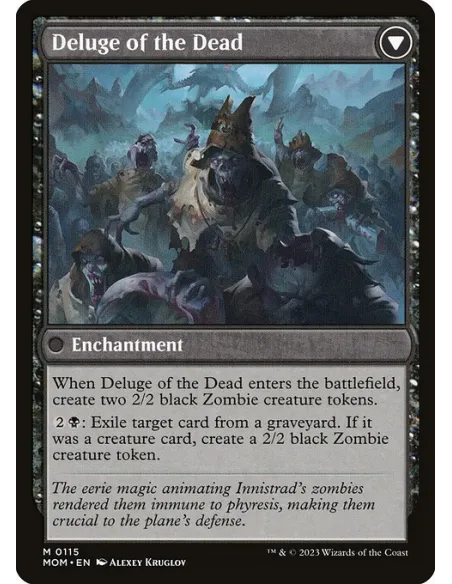 Invasion of Innistrad // Deluge of the Dead - Foil