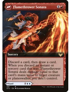 Torrent Sculptor // Flamethrower Sonata - Foil 2