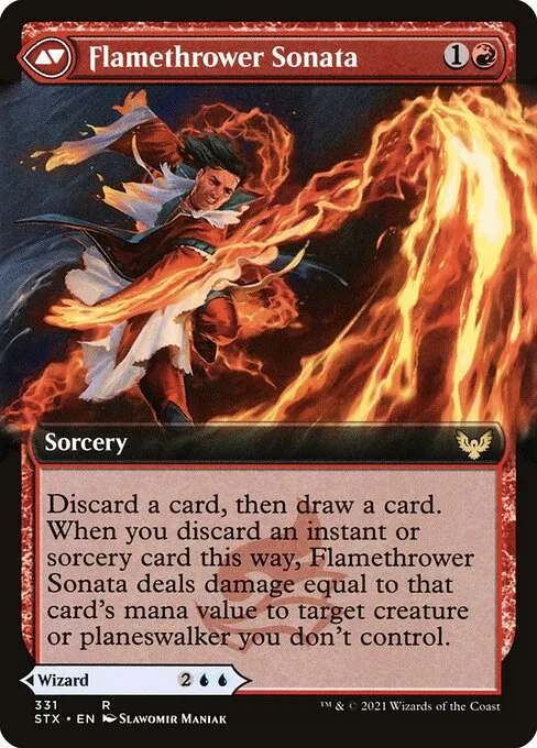 Torrent Sculptor // Flamethrower Sonata - Foil
