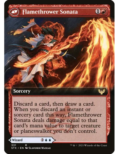 Torrent Sculptor // Flamethrower Sonata - Foil