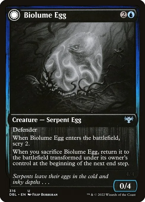 Biolume Egg // Biolume Serpent - Foil