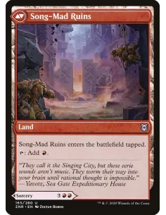 Song-Mad Treachery // Song-Mad Ruins - Foil 2