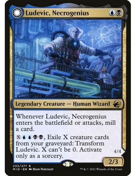 Ludevic, Necrogenius // Olag, Ludevic's Hubris