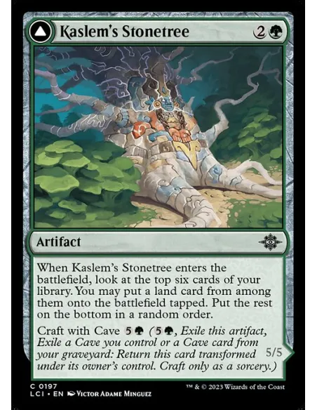 Kaslem's Stonetree // Kaslem's Strider - Foil