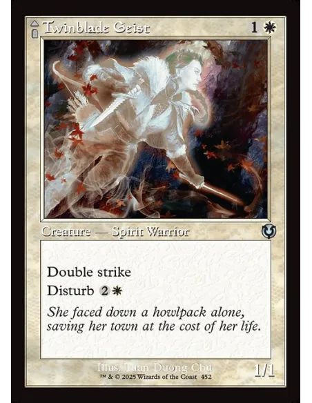 Twinblade Geist // Twinblade Invocation - Foil