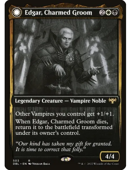 Edgar, Charmed Groom // Edgar Markov's Coffin - Foil