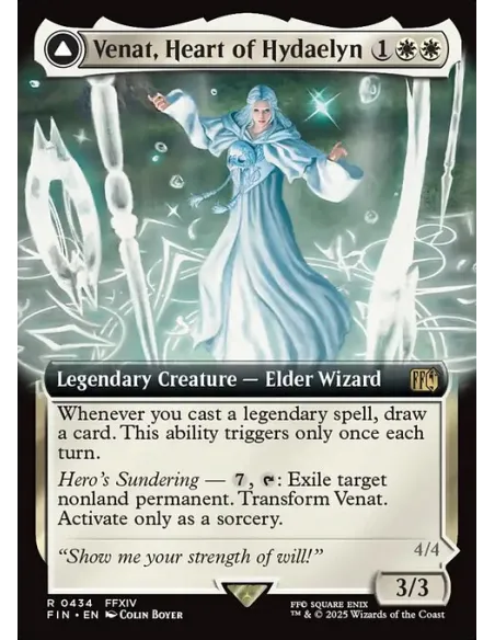 Venat, Heart of Hydaelyn // Hydaelyn, the Mothercrystal - Foil