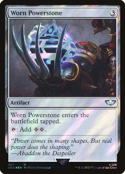 Worn Powerstone - Foil