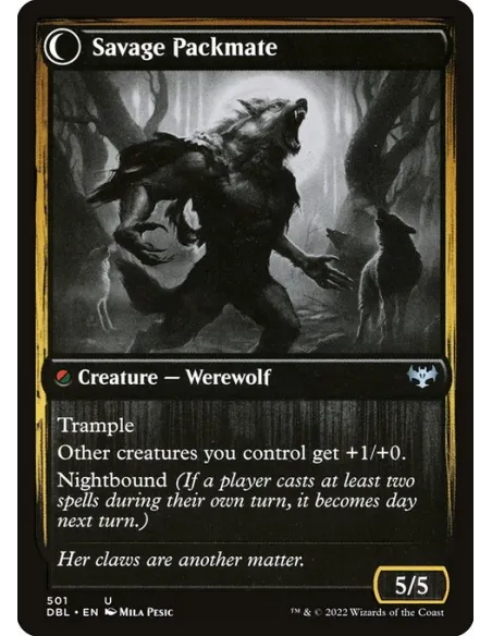 Child of the Pack // Savage Packmate - Foil