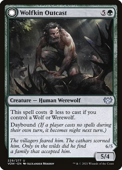 Wolfkin Outcast // Wedding Crasher - Foil