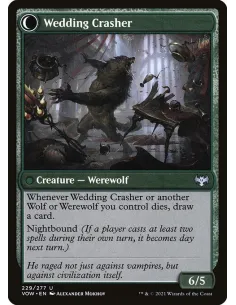 Wolfkin Outcast // Wedding Crasher - Foil 2