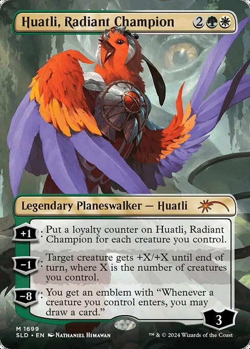 Huatli, Radiant Champion - Foil