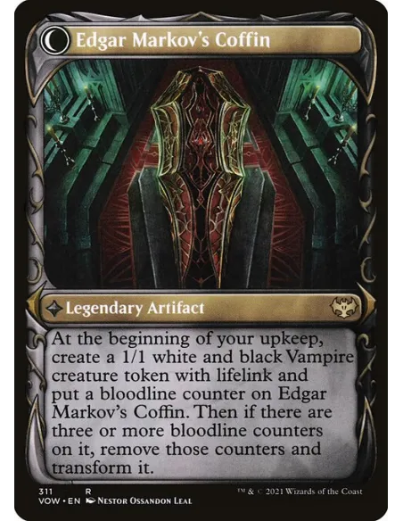 Edgar, Charmed Groom // Edgar Markov's Coffin